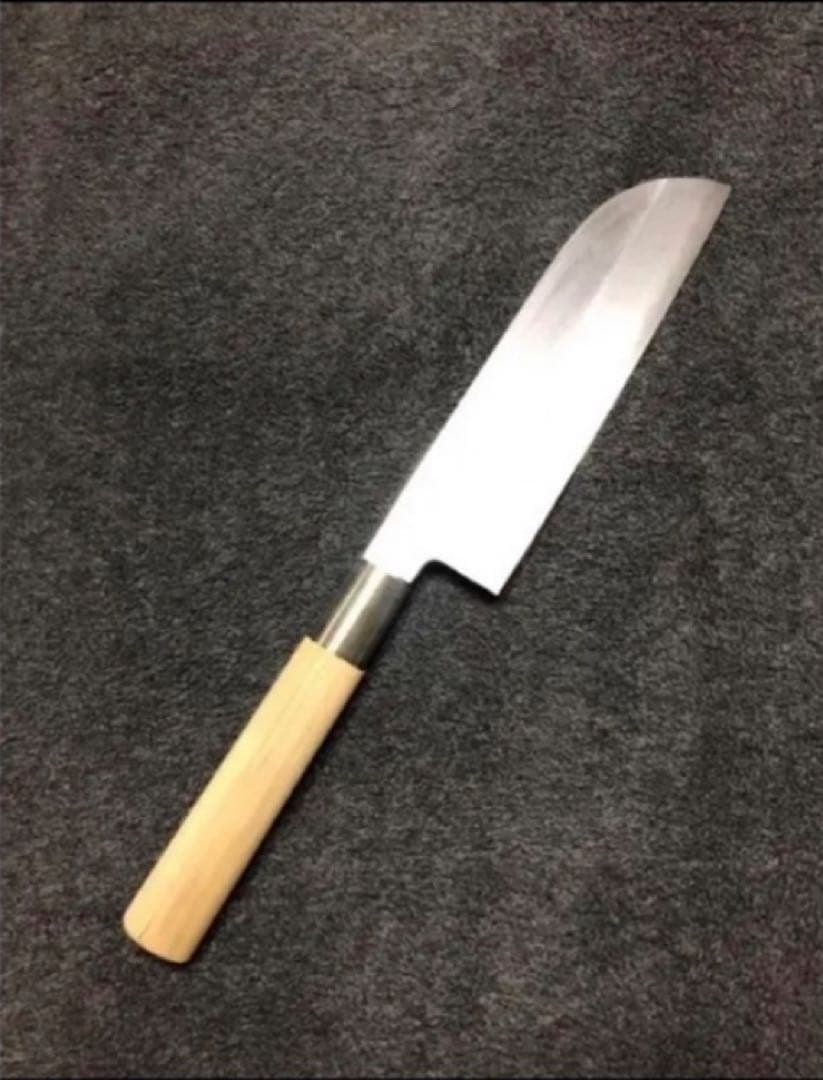 堺 貞宗 鎌型料理包丁 165㍉ 薄刃 和包丁　高級品　包丁　ナイフ　日本製
