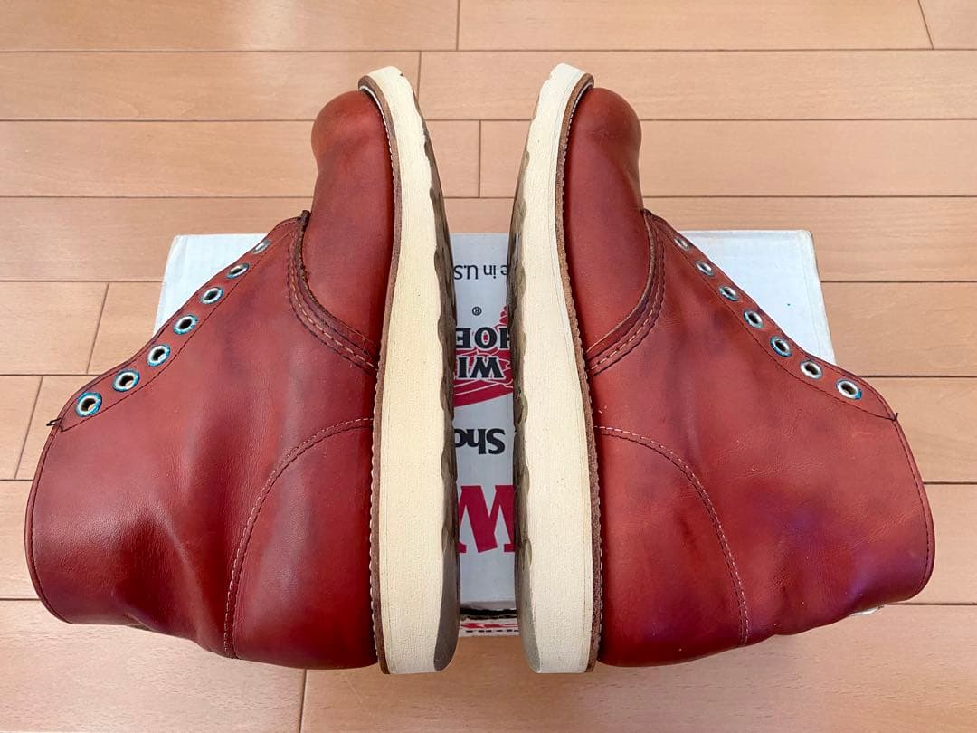 貴重 1996 Red Wing 8166 半円犬タグ 8D 箱付