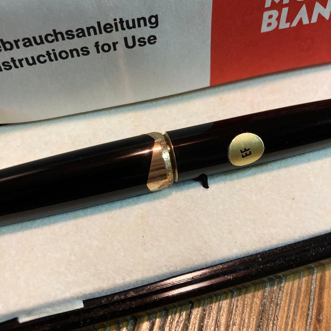 MONTBLANC モンブラン万年筆 MEISTERSTUCK EF