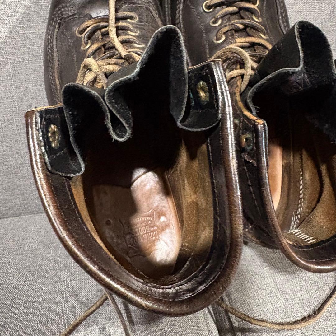 ロンウルフ ロガーブーツ サイズ8 LW00125 LONE WOLF ブラック