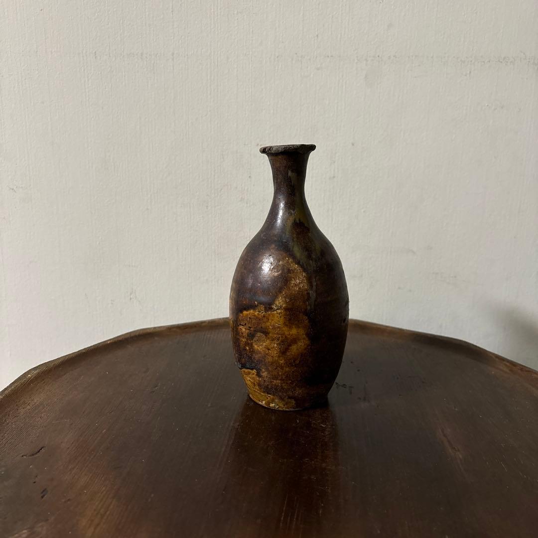 古瀬戸徳利　美濃　花器　古道具　古備前　古丹波花入　川瀬俊朗　向田邦子　李朝