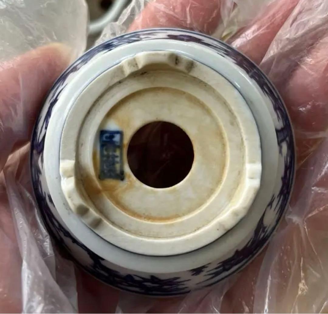 高雄香葉　盆栽鉢　小品　3個セット　レトロ　(A6)