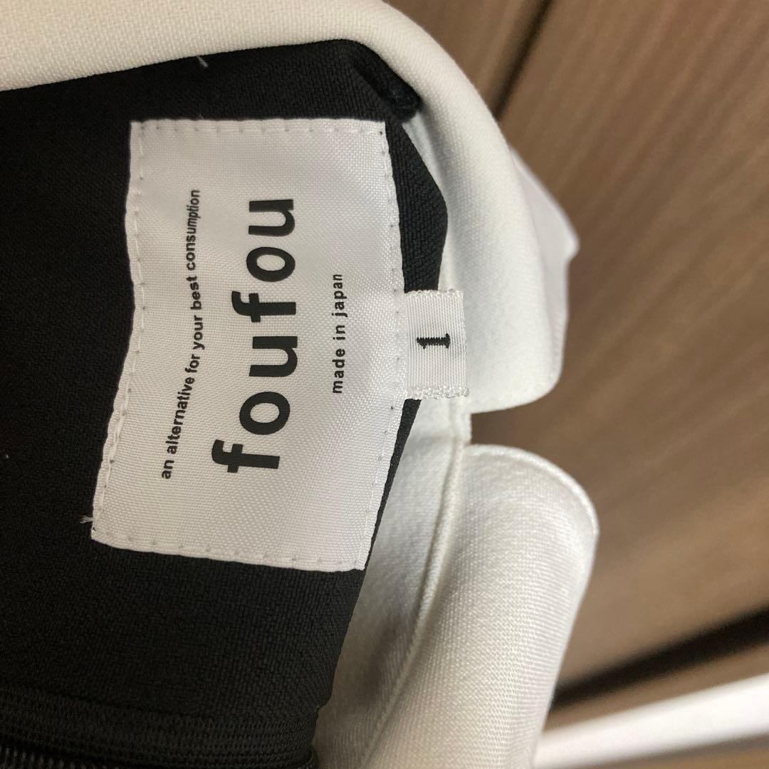 foufou フーフー バイカラー ミニドレス　ワンピース