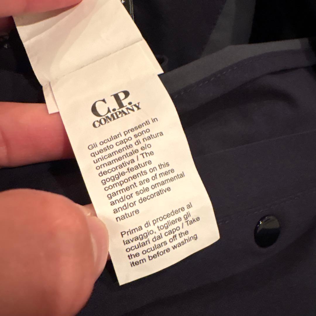 C.P. COMPANY PRO-TEK コート ネイビー Lサイズ レンズ