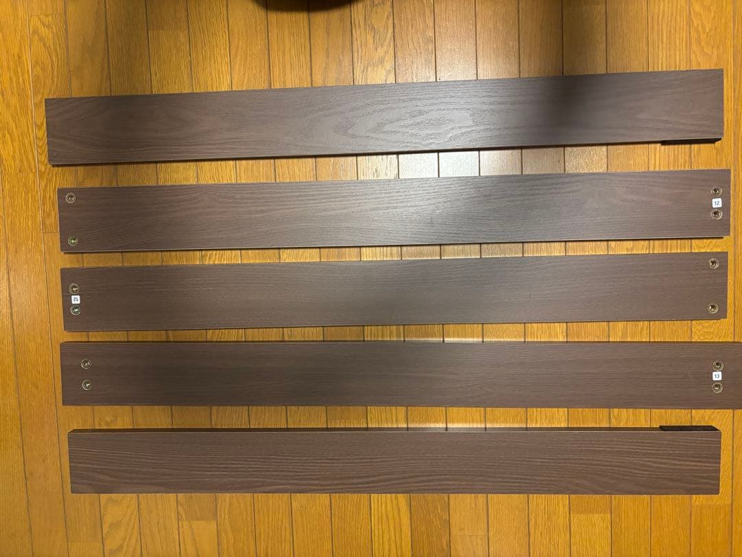 ベッド　フロアベッド FBF-S シングル　ウォールナット