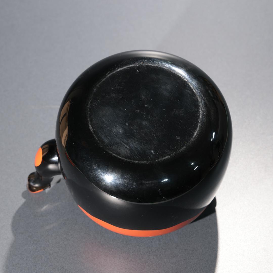 茶道具　腰黒　水注　清五郎　共箱　R0890　ダT