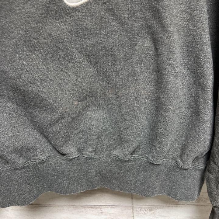 【入手困難!!】ナイキ ✈︎刺繍 アーチロゴ 白タグ 裏起毛 肉厚 トレーナー