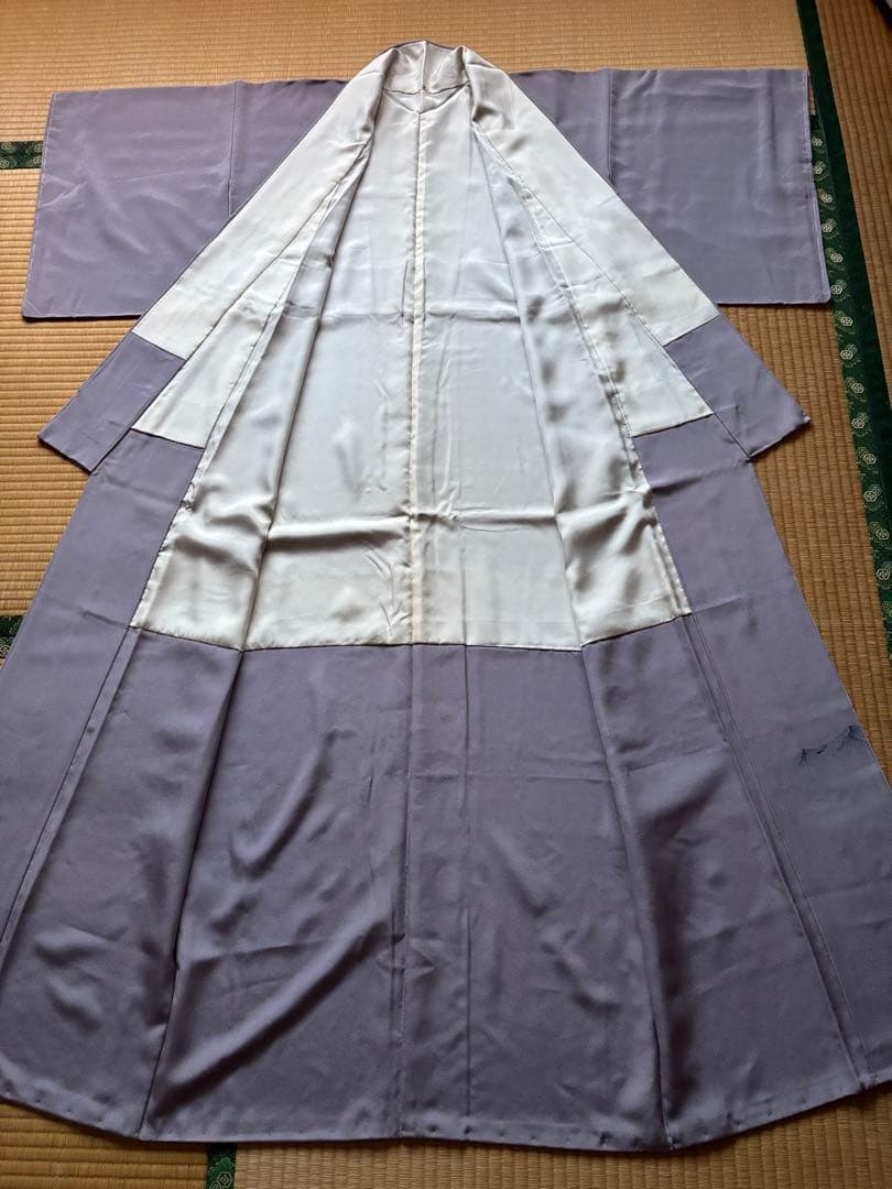 色留袖　一つ紋　作家もの　正絹　未使用