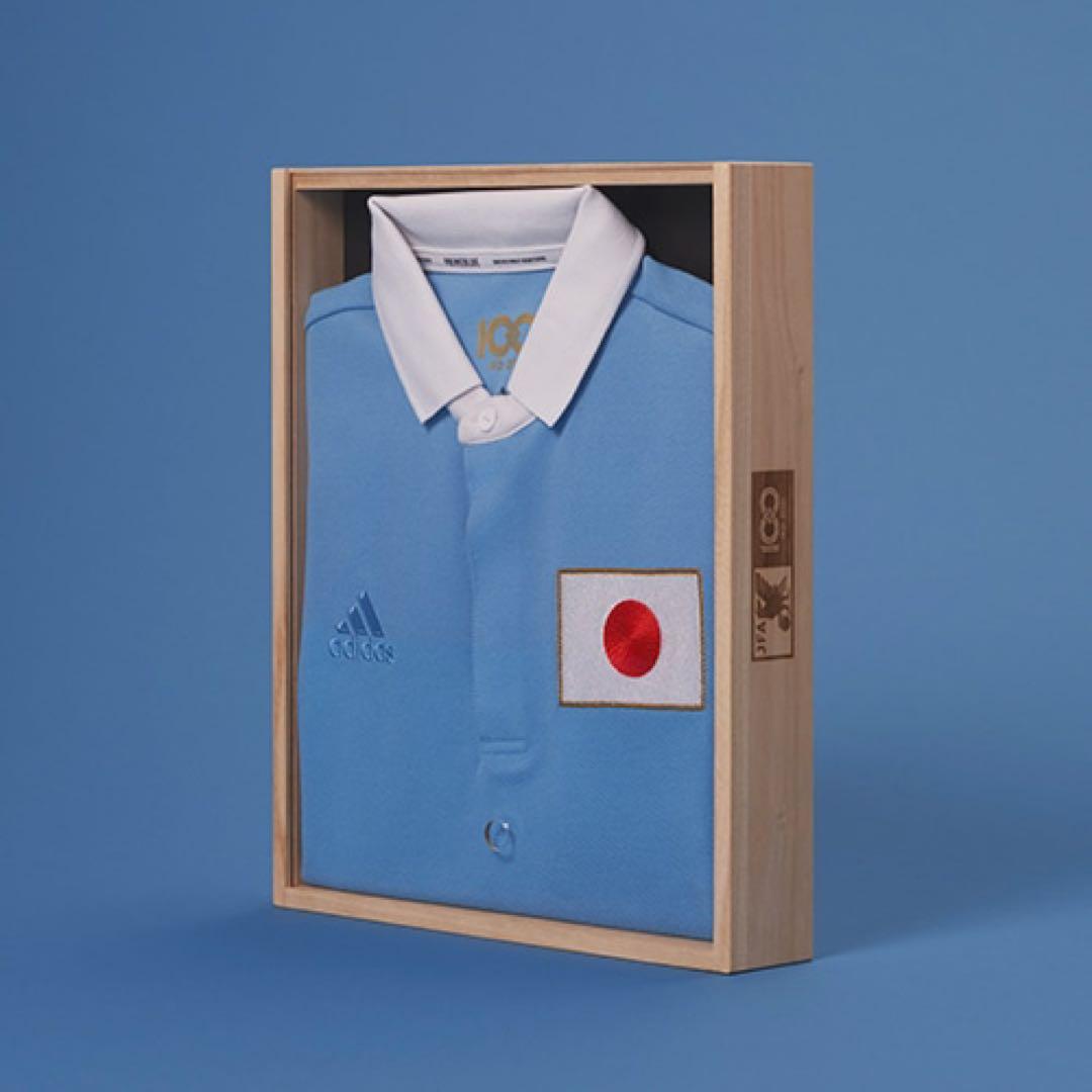 【新品】【Lサイズ】サッカー日本代表 100 周年アニバーサリーユニフォーム