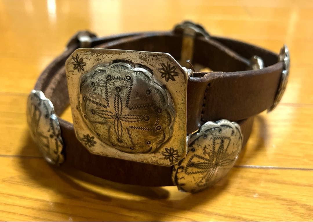 RAPH LAUREN ラルフローレン コンチョ ベルト