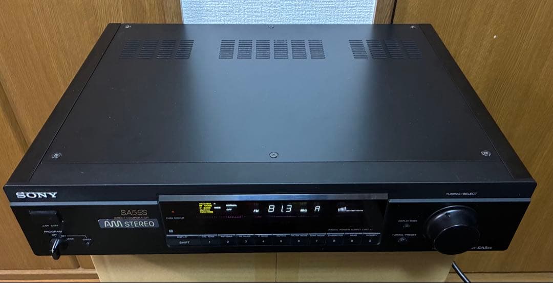 【完動・美品】SONY SAE5 FM/AMチューナー