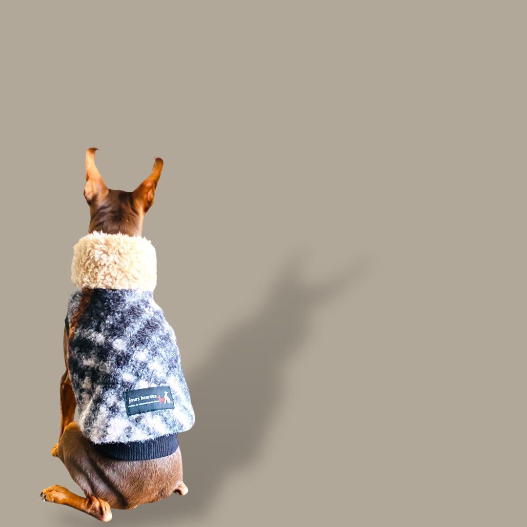 ⑬ブークレーニットショート丈ベスト