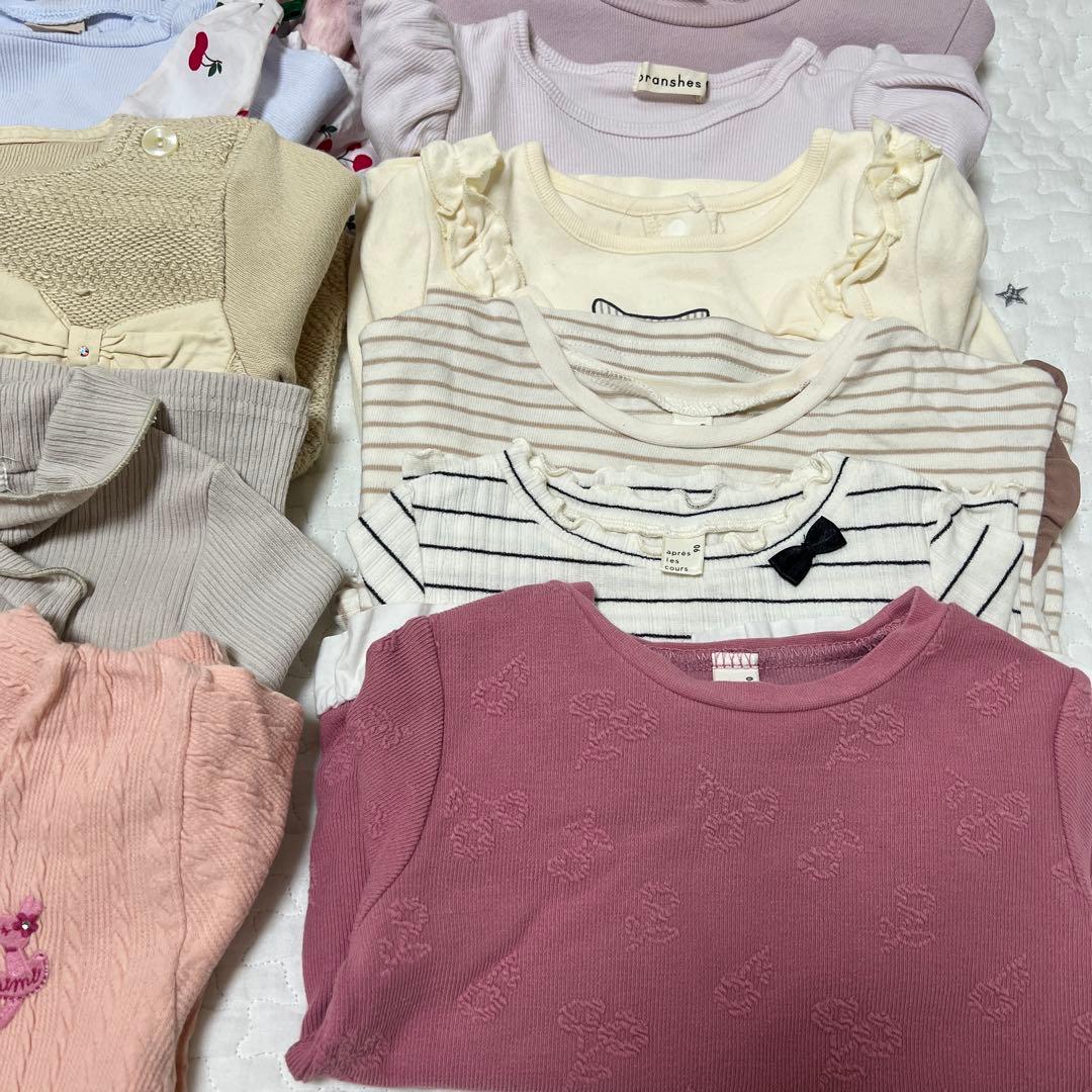 女の子　子供服　90〜95サイズ　秋冬　まとめ売り　50点　おまけ付き