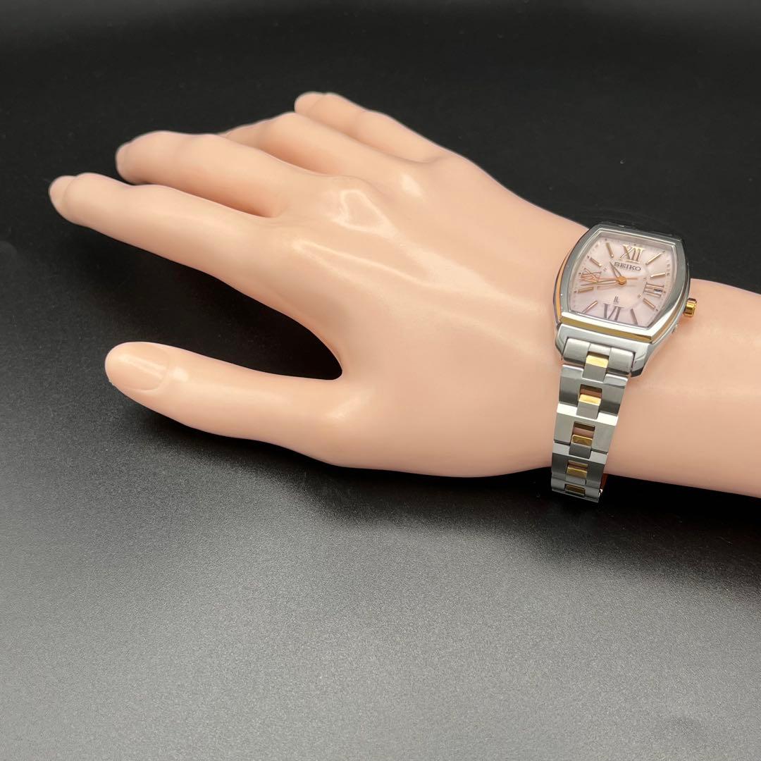 稼動 腕時計　SEIKO lk セイコー　ルキア　電波ソーラー　トノー　D76