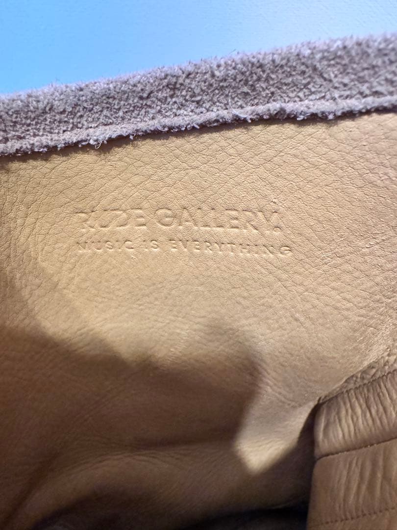 RUDE GALLERY ルードギャラリー スウェードエンジニアブーツ