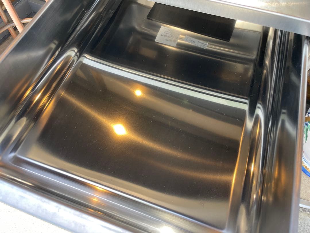 B7060【イケア】グルンドタール ステンレス キッチンワゴン