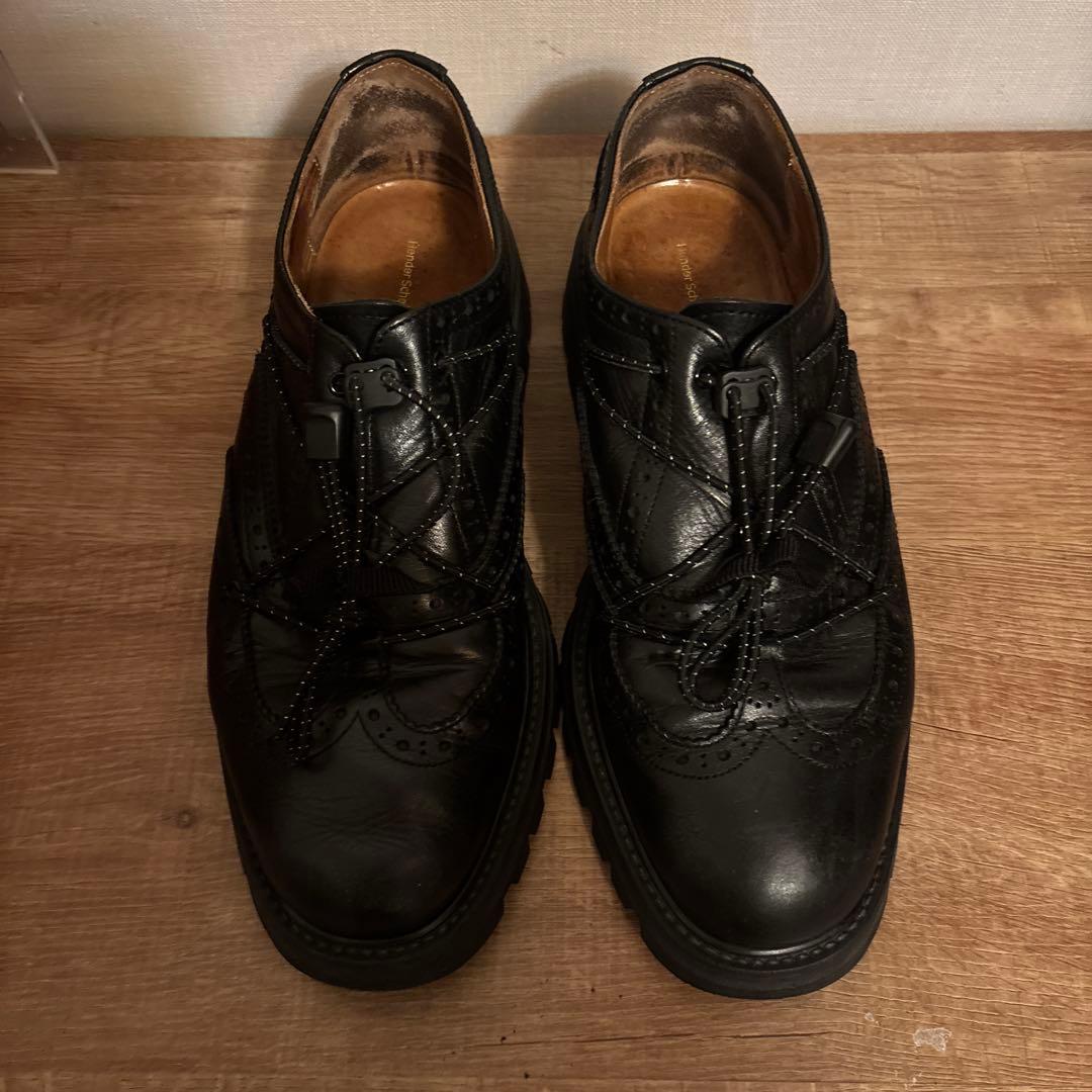エンダースキーマ hender scheme ウィングチップ レザー シューズ