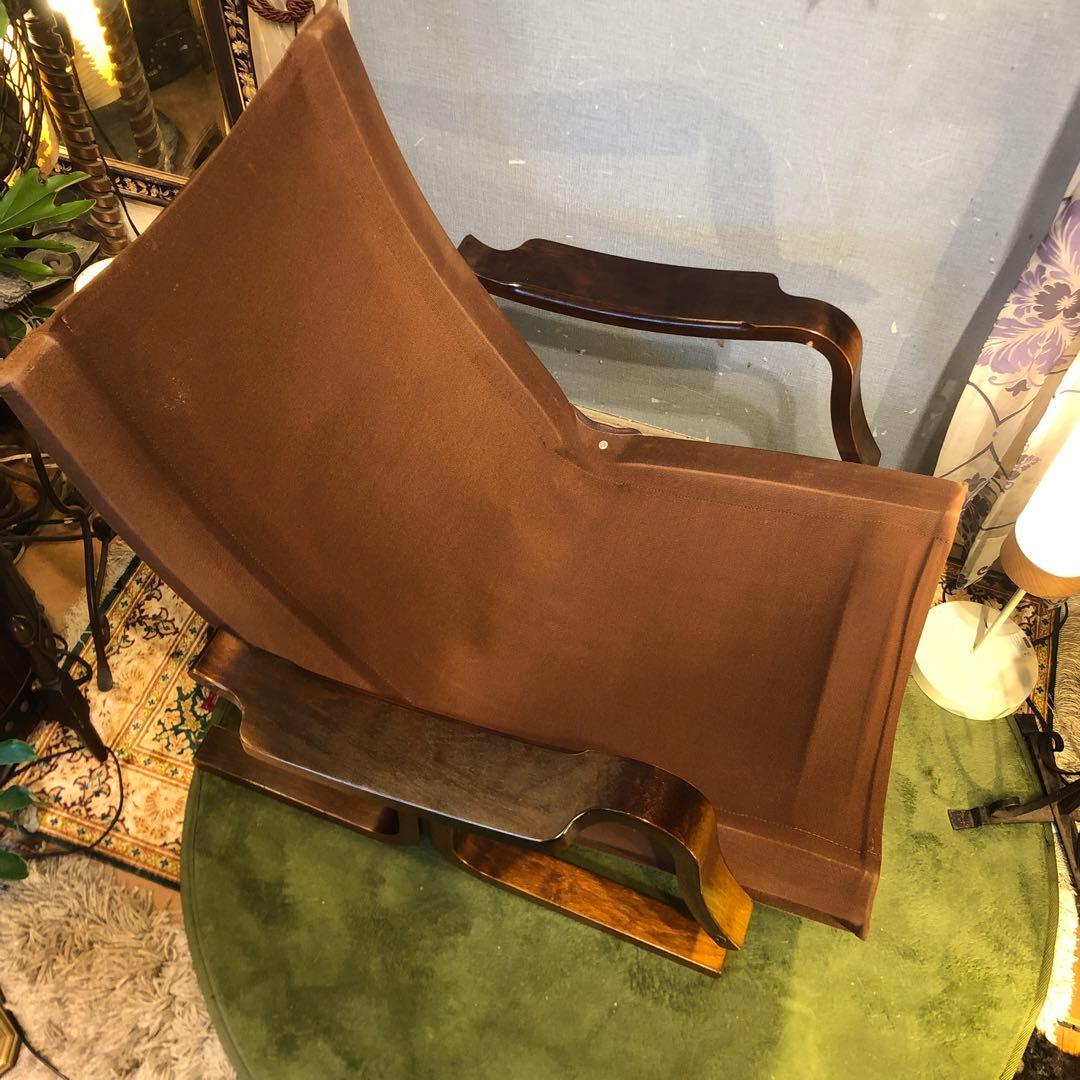 Sale ヴィンテージ 富士ファニチャー　本革　曲げ木ソファ