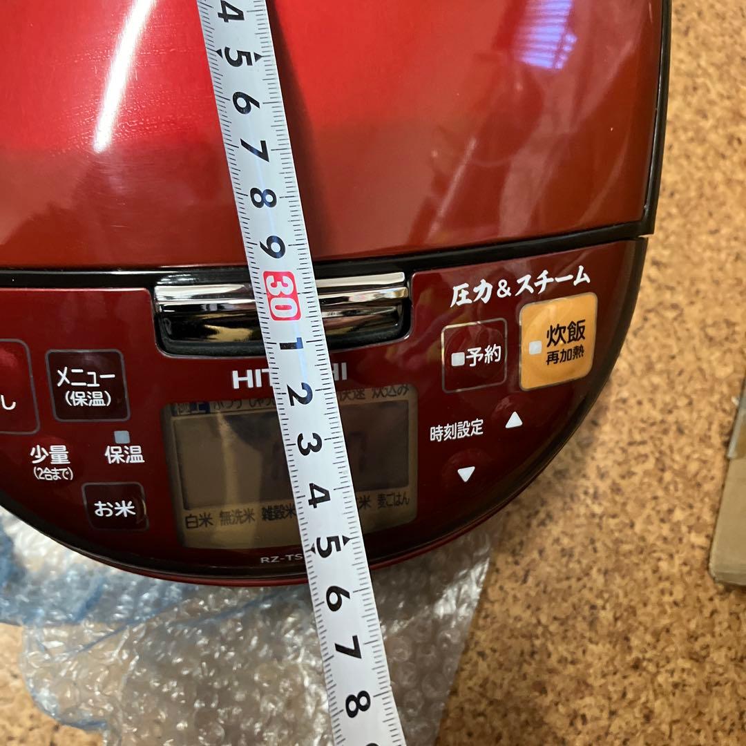 HITACHI IH炊飯器 RZ-TS103M 赤 5.5合