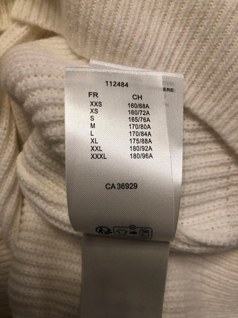 新作 ヴィトン 本物 エンブロイダリー シグネチャー カシミヤ クルーネック S