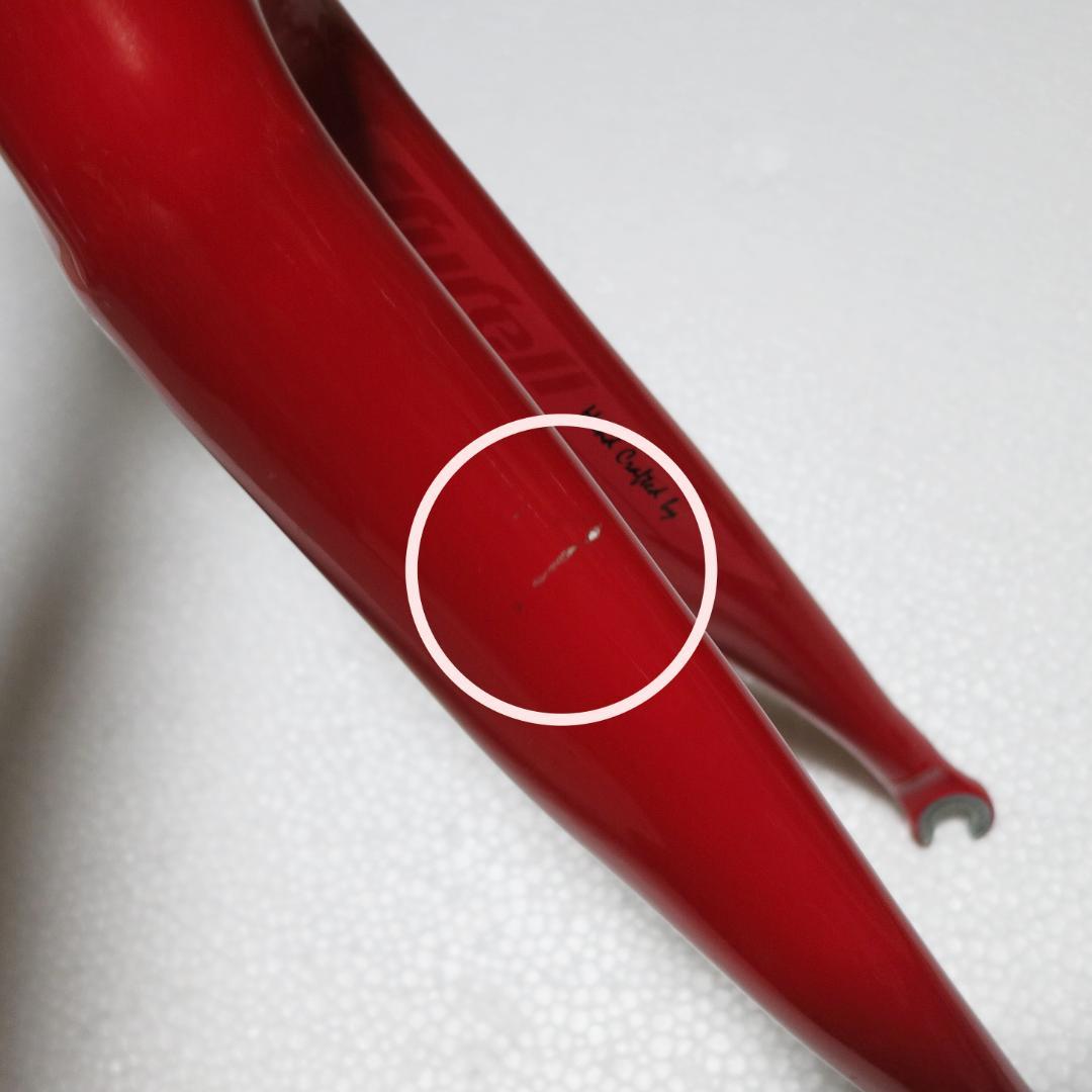 ☆Tyrell タイレル 小径 20インチ 折畳み フロントフォーク レッド☆