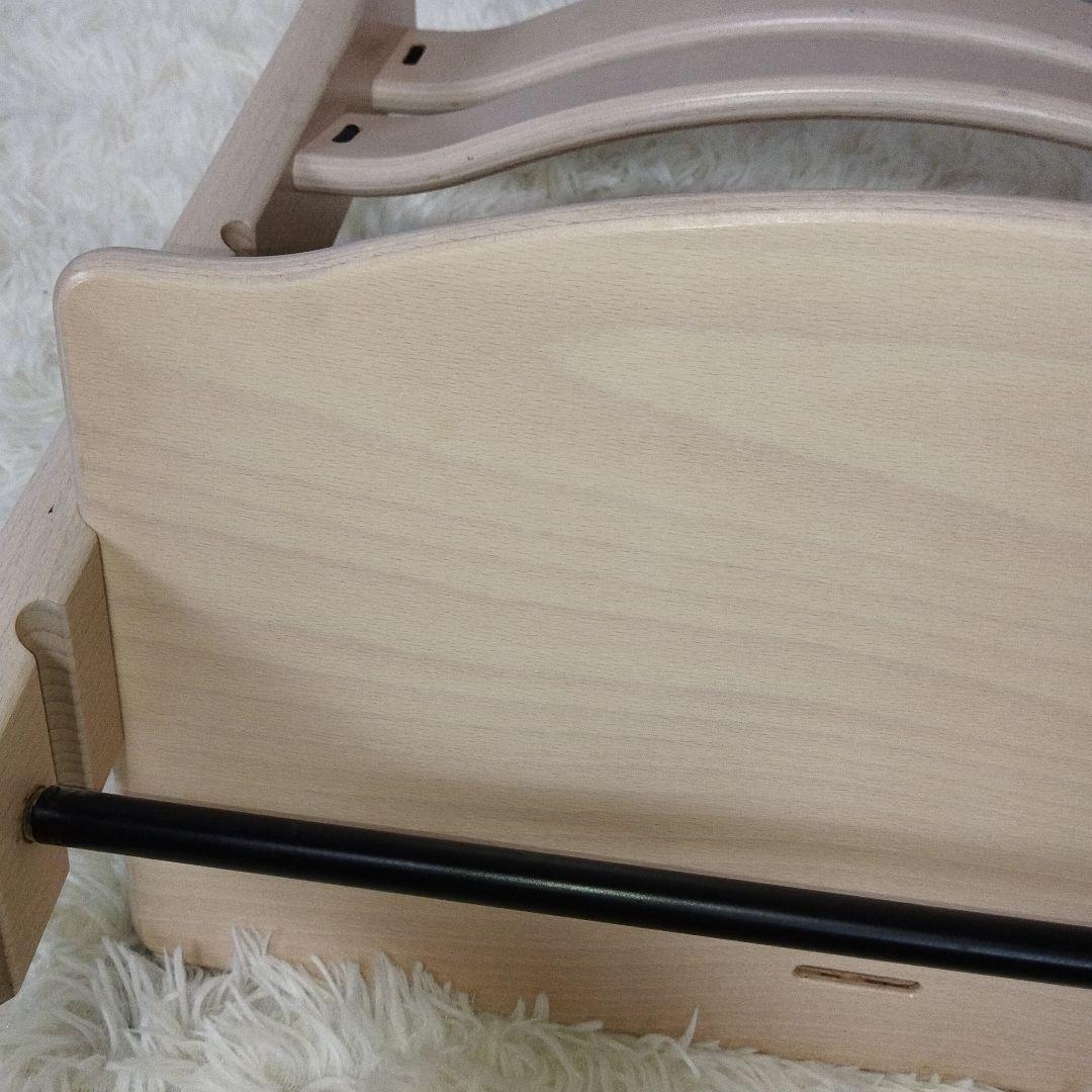 極美品　STOKKE　トリップトラップ　シリアル5　ストッケ　ホワイトウォッシュ