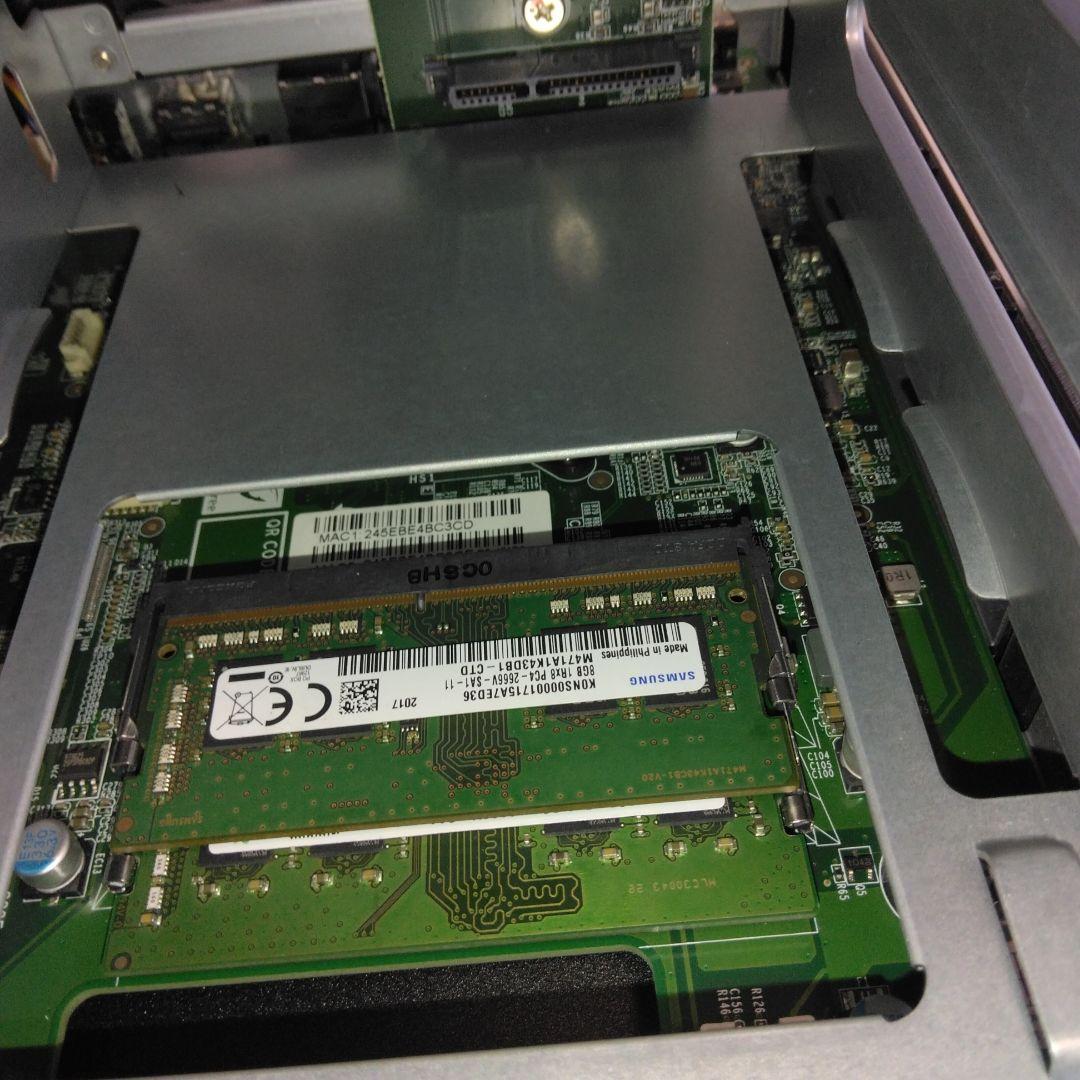 大放出、TS-451D2 4Bay NAS 8GB　LANケーブル添付