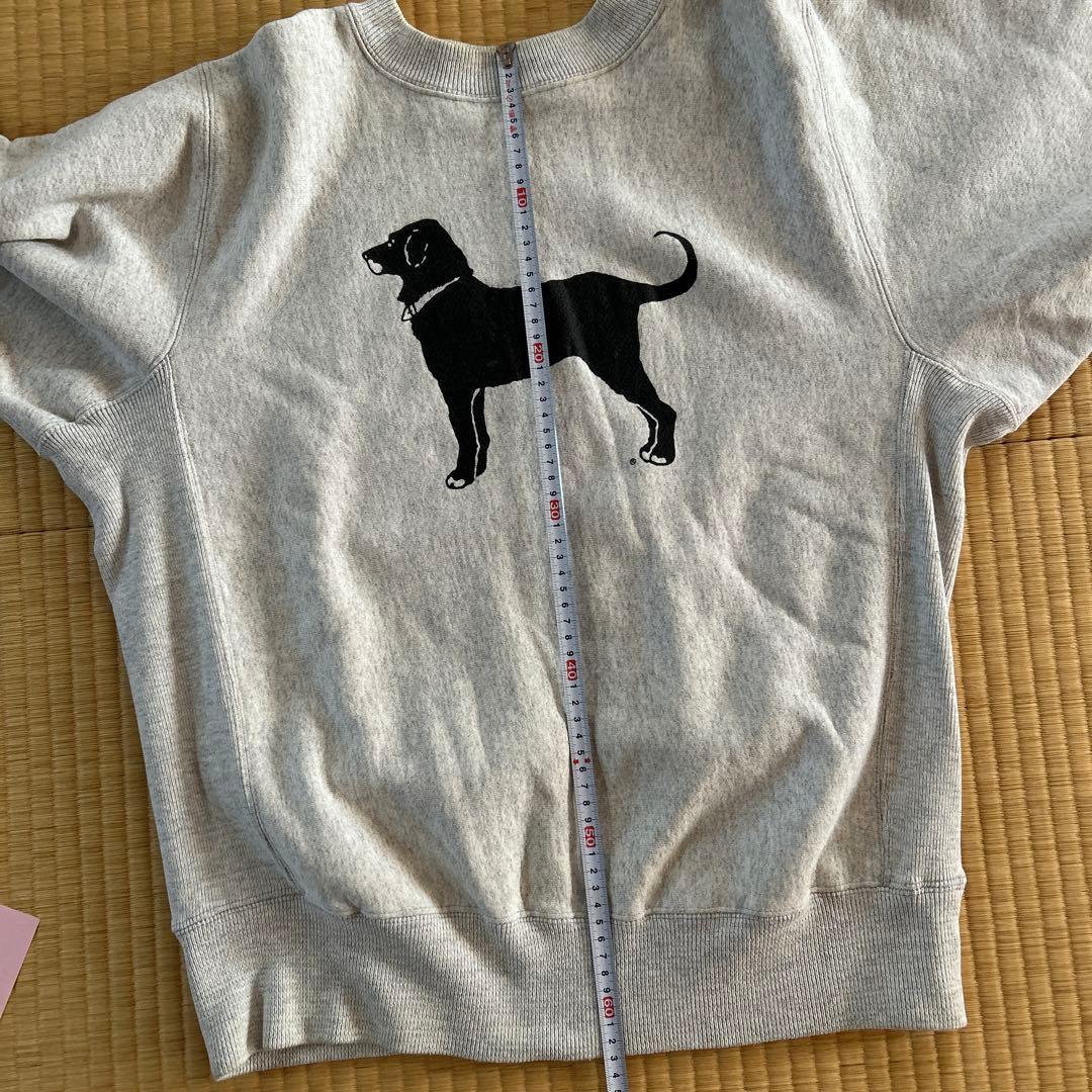 90sUSA製The Black Dog リバースウィーブスウェット Lサイズ