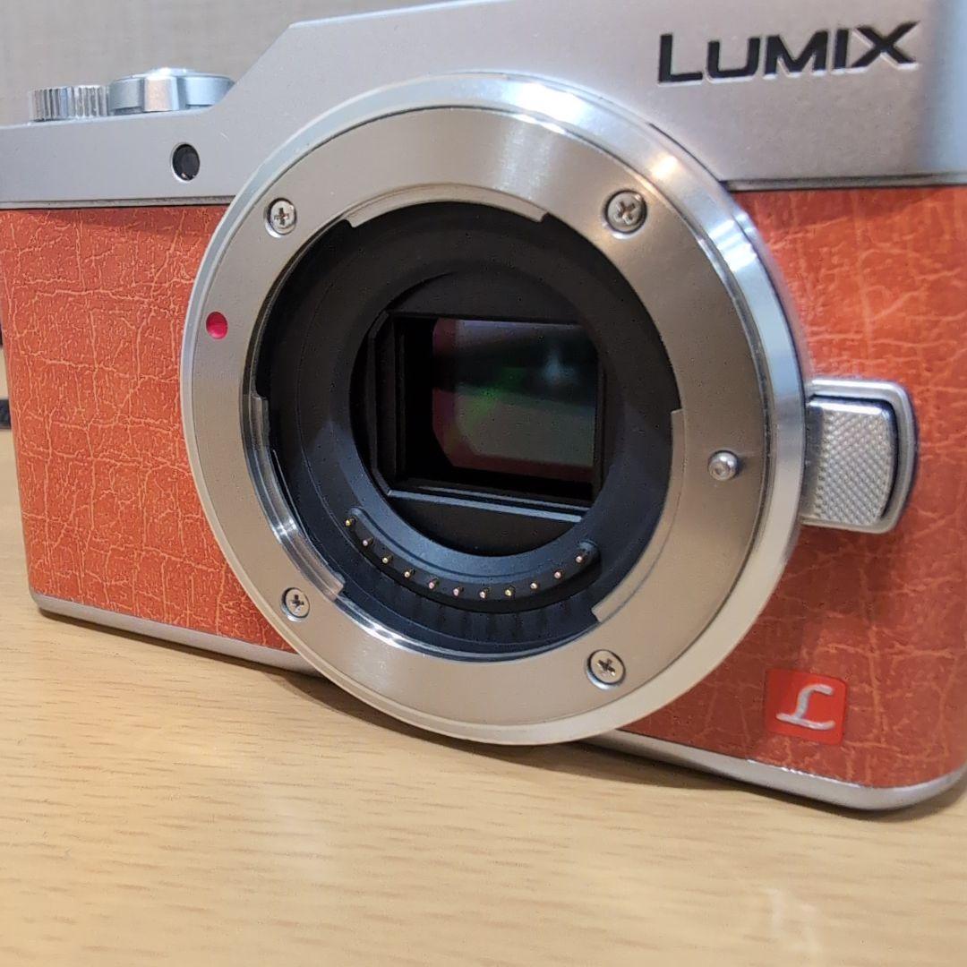LUMIX ミラーレス一眼 カメラ DC-GF9 ダブルレンズキット オレンジ