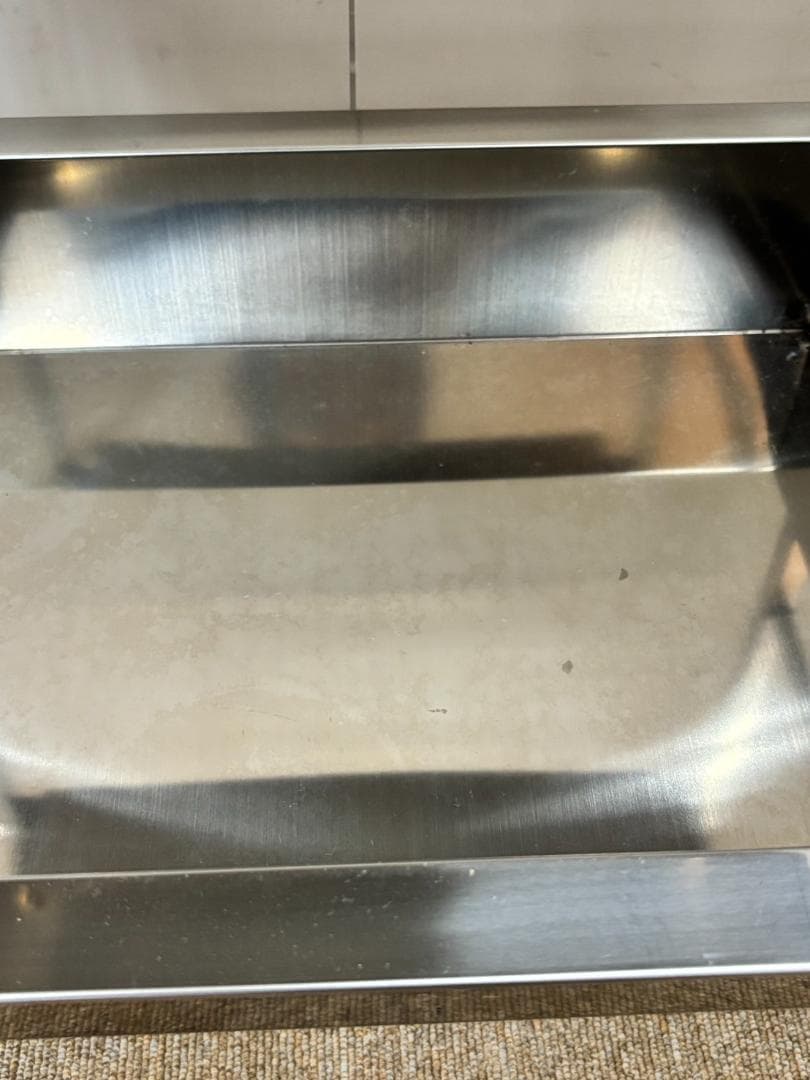 ステンレスワゴン / キャスター付き / ステンレスワゴン３段 / 棚