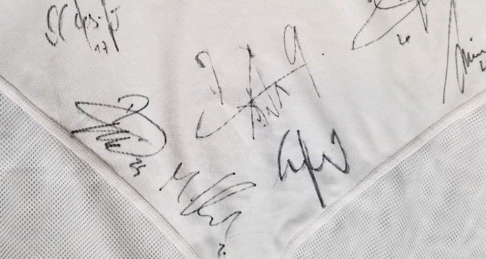 バラック　クローゼ　ポドルスキ　シュナイダー　クリンスマン　直筆サイン　ユニフ