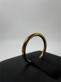 K18ゴールド シンプルリング1.55g 11号