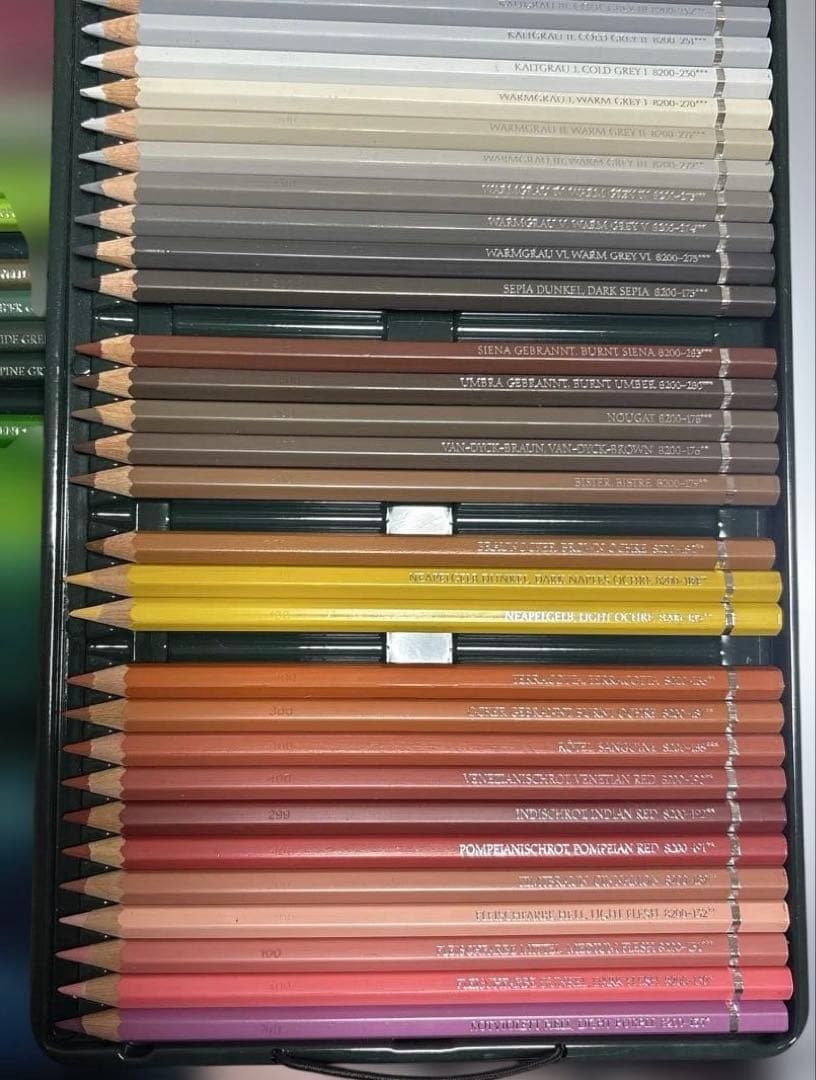 FABER-CASTELL 水彩色鉛筆109本セット缶入り