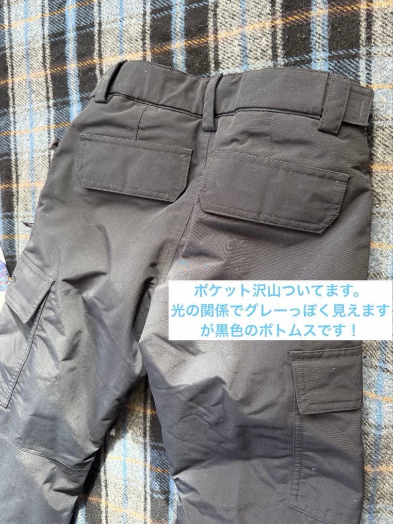 値下げしました！　ARQ ＋BURTONスノーボードウェア 130cm