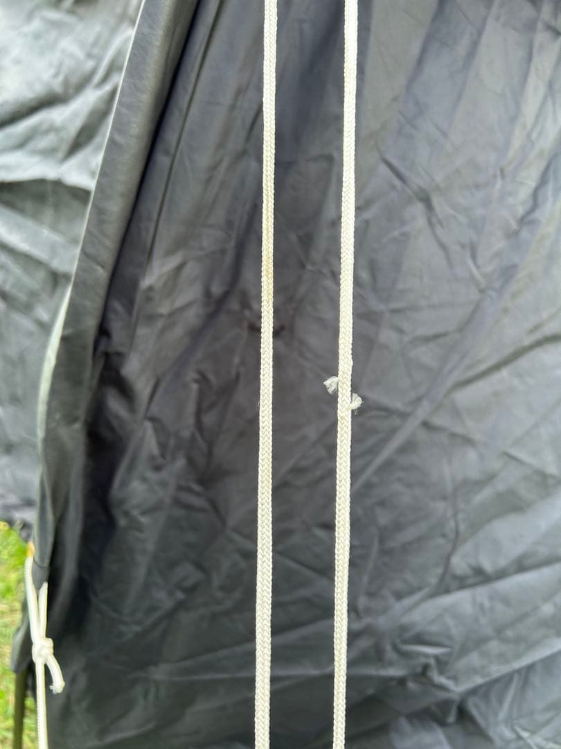 DODカマボコテント2 ブラック　グランドシート　テントマット　セット売り