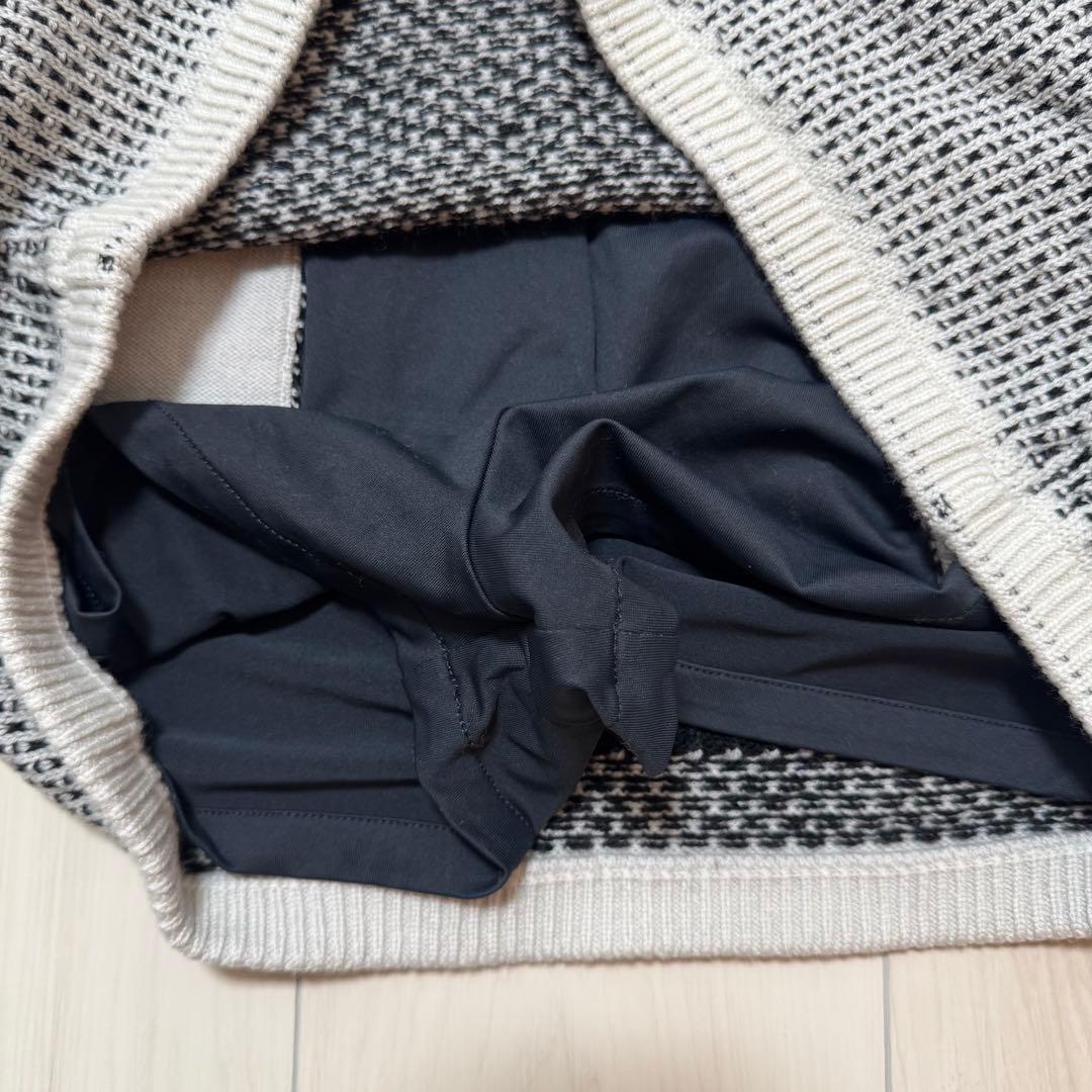 ブリーフィング セットアップ ゴルフ　レディース　秋冬　セーター スカート 白