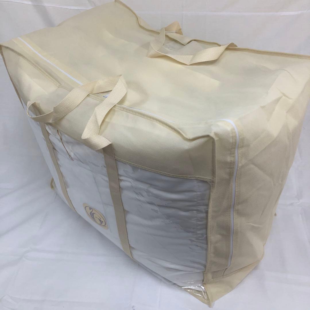 羽毛布団 クイーン クィーン ニューゴールド 白色 日本製 210×210cm