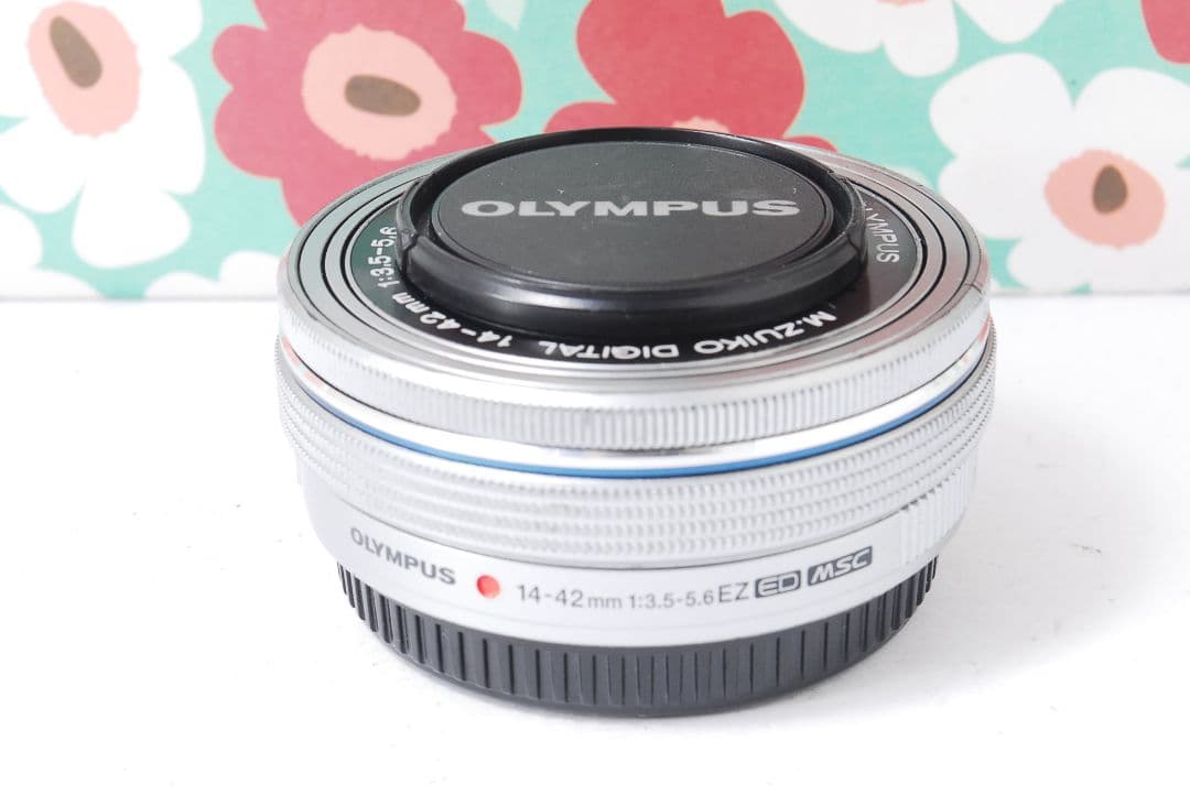 ❤電動ズーム❤オリンパス 14-42mm EZ❤パンケーキレンズ❤大人気❤