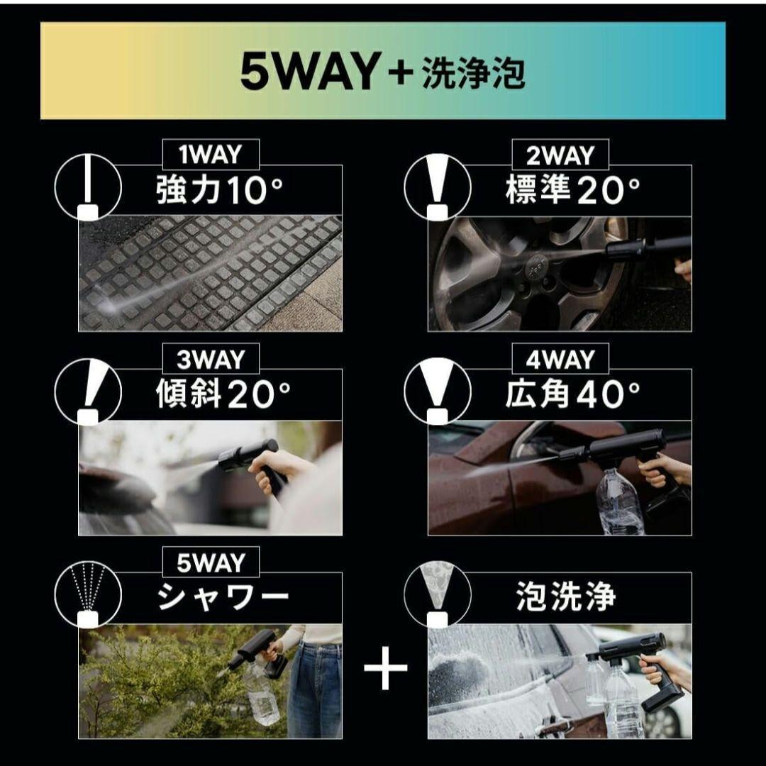 未使用✨T-PROFESSIONAL ハンディ高圧洗浄機　コードレス　谷村実業製
