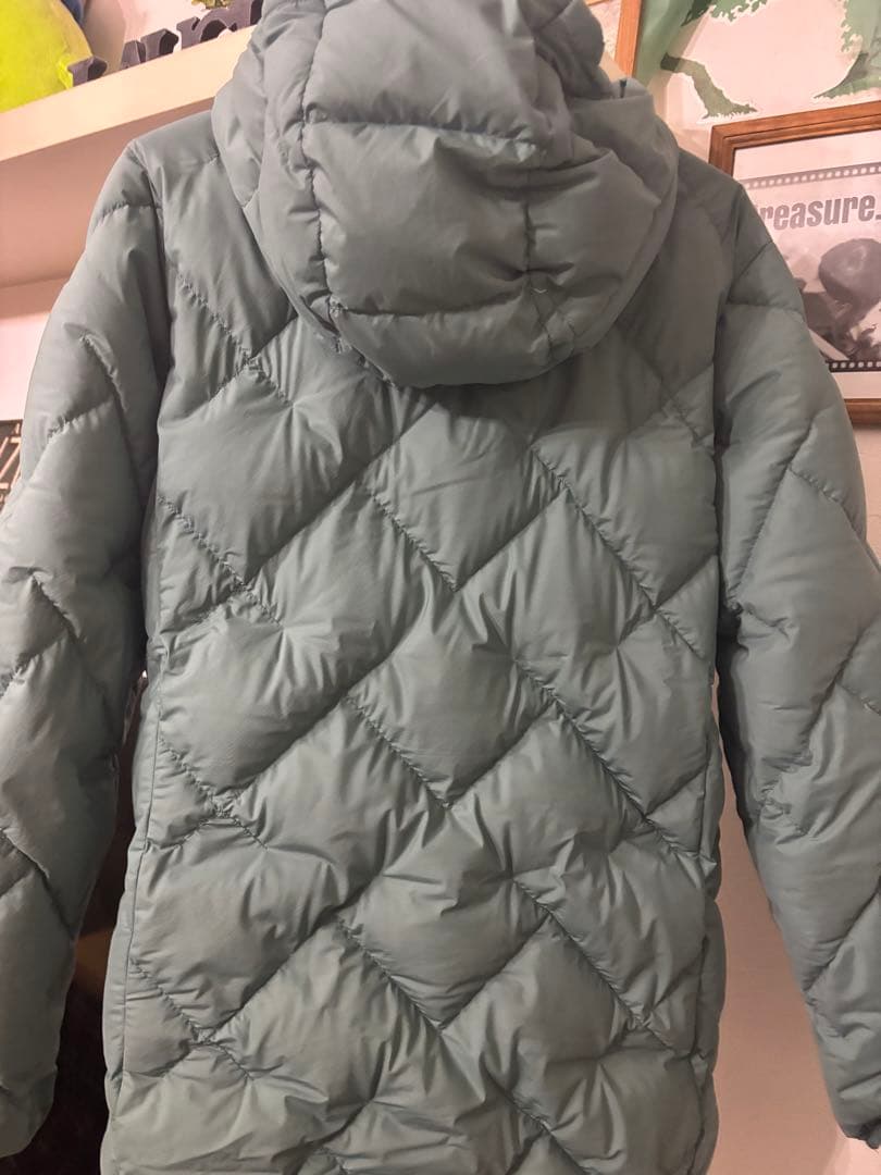 mont-bell ネージュダウンジャケット水色