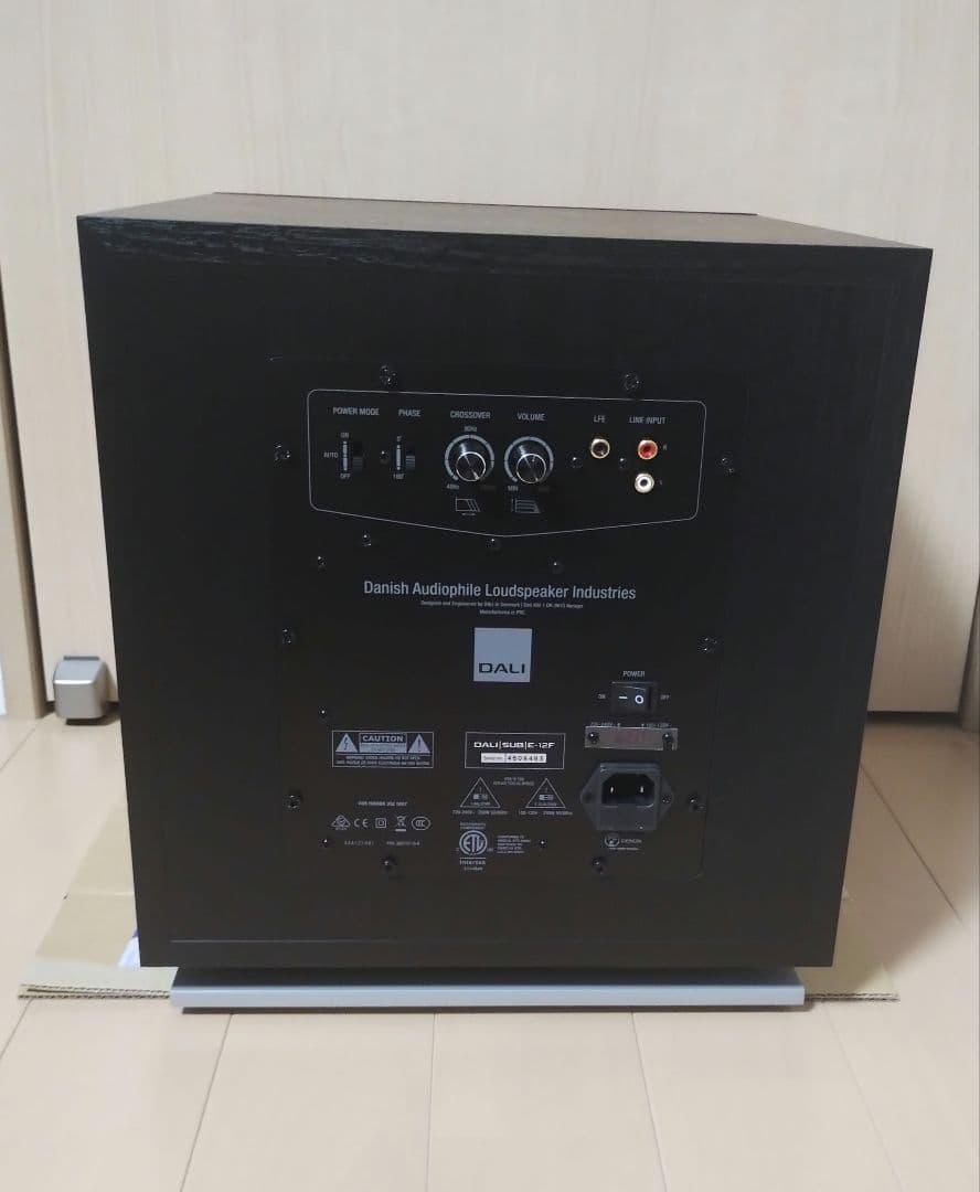 ★極美品★　Dali サブウーハー SUB E-12f