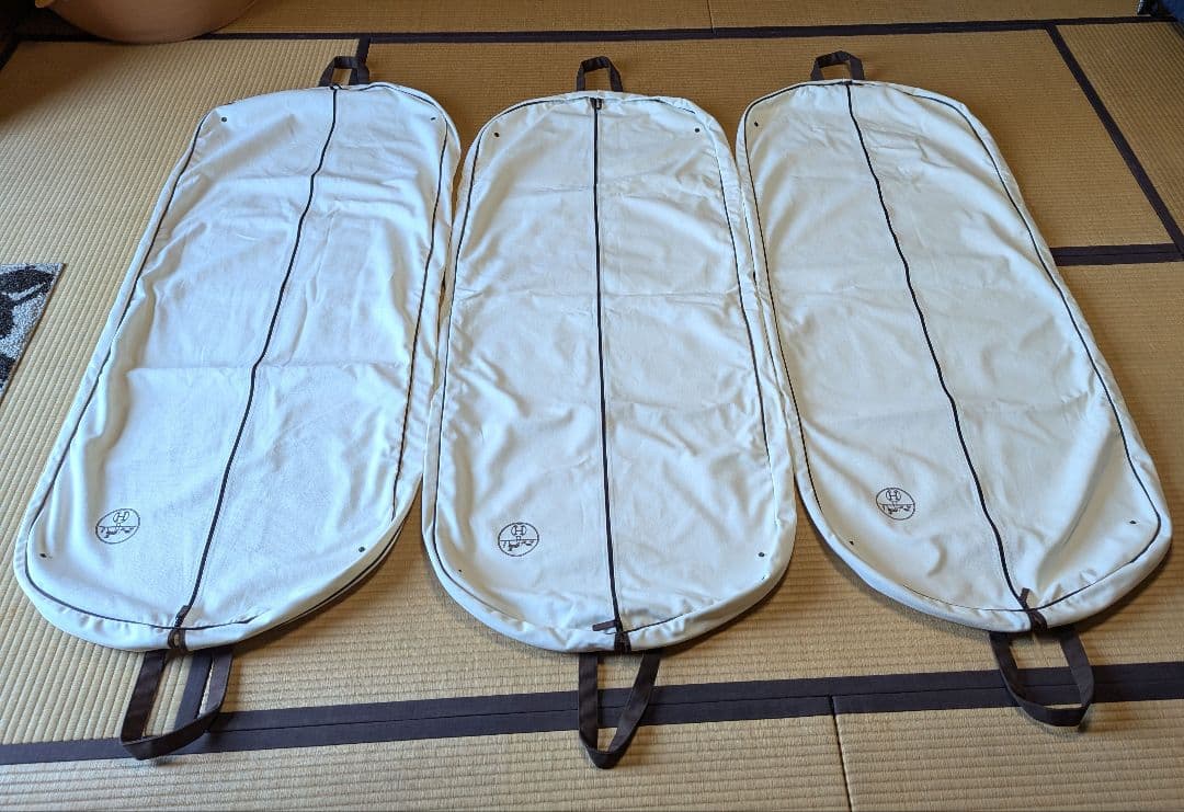エルメス衣装カバー◆３枚セットHermes 一年以内購入のガーメントバック