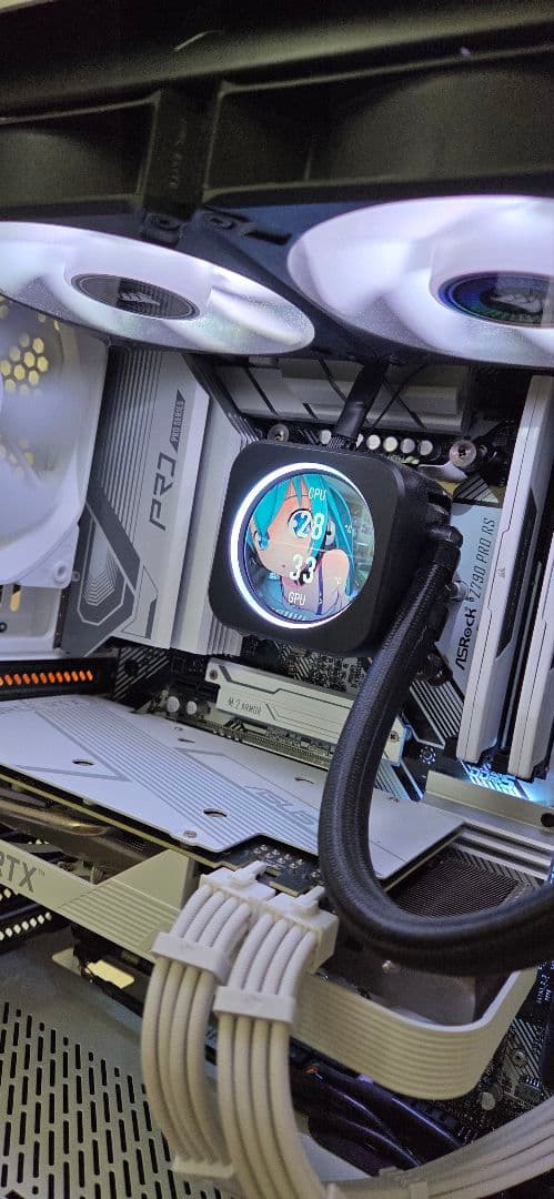 Corsair H100i ELITE LCD 240mm　簡易水冷クーラー