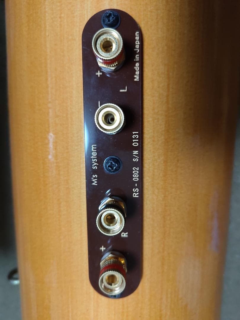 【最終価格】エムズシステム 波動スピーカー　ドコデモ5.0　2点セット