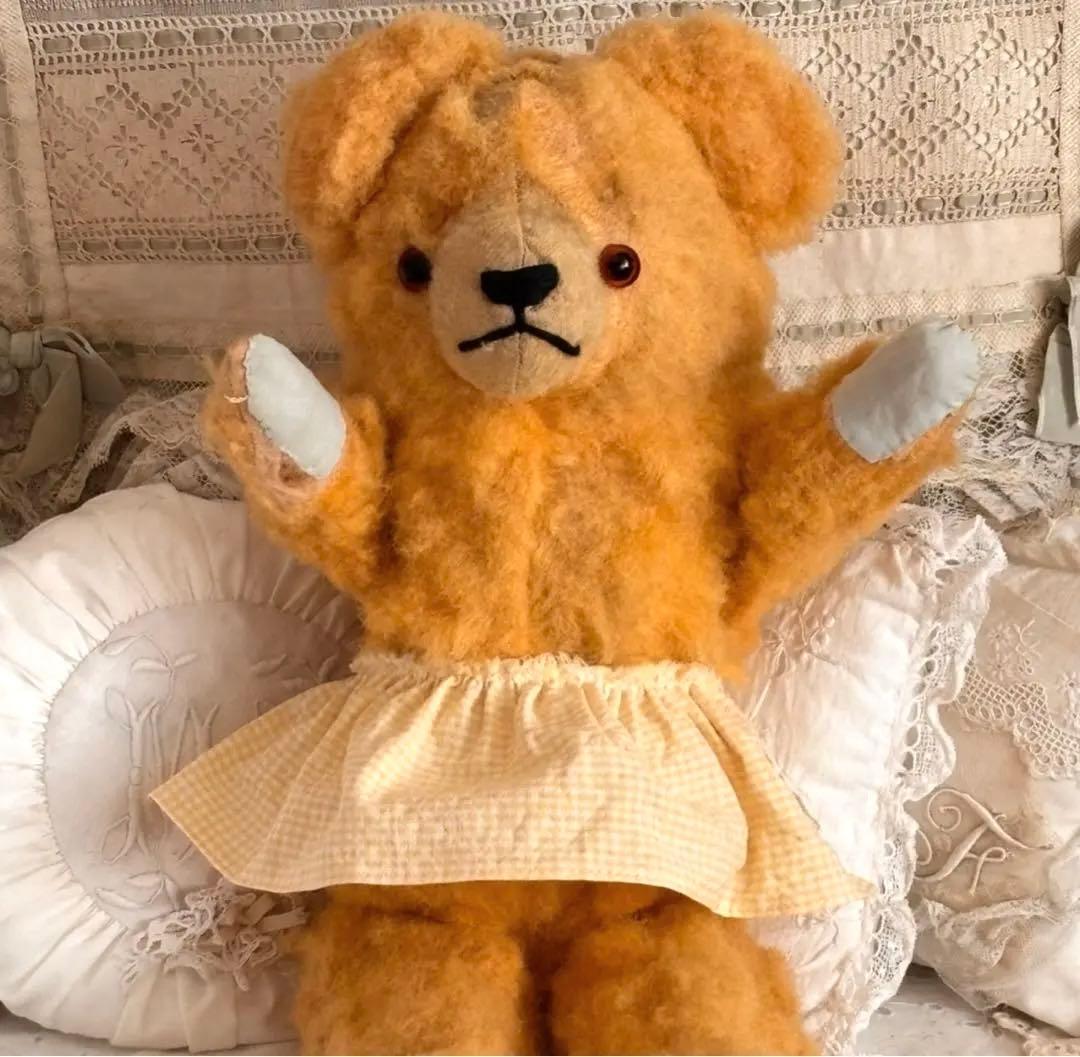 最終ʕ•ᴥ•ʔ ヴィンテージベア　アンティークベア　アンティークテディベア
