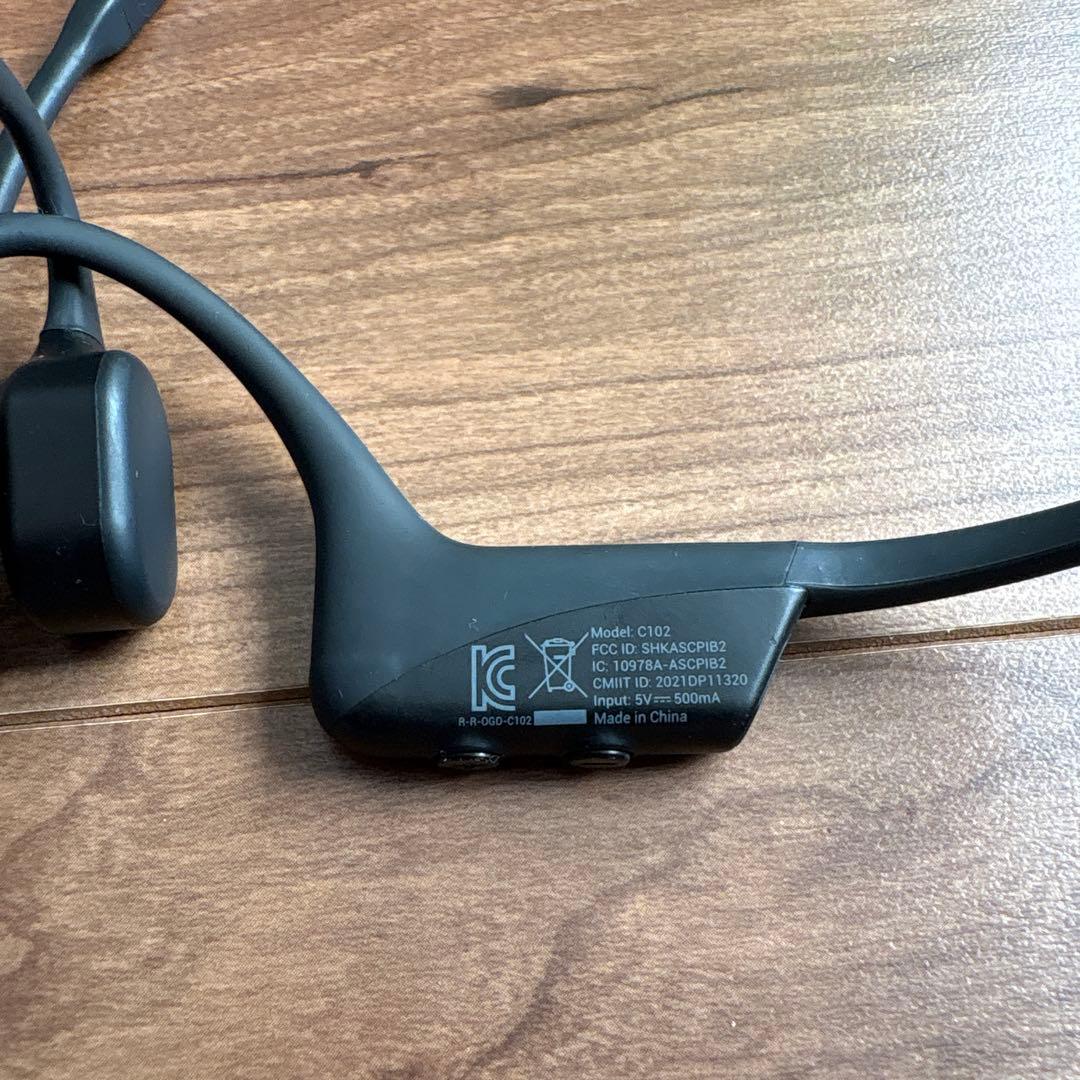 SHOKZ OpenComm C102 ワイヤレス骨伝導イヤホン