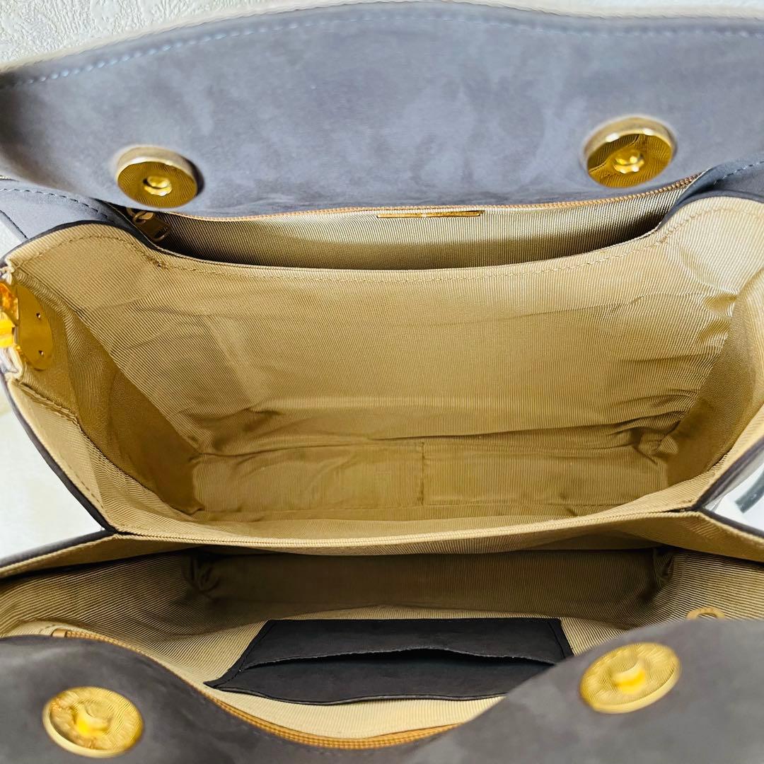 【極美品】オカジマ　皇室御用達　和装バッグ　絹100% 保存袋　利休　花柄　刺繍