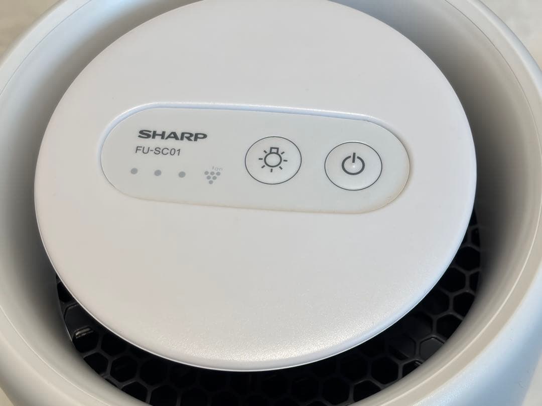 SHARP シャープ 空気清浄機 FU-SC01 ホワイト プラズマクラスター