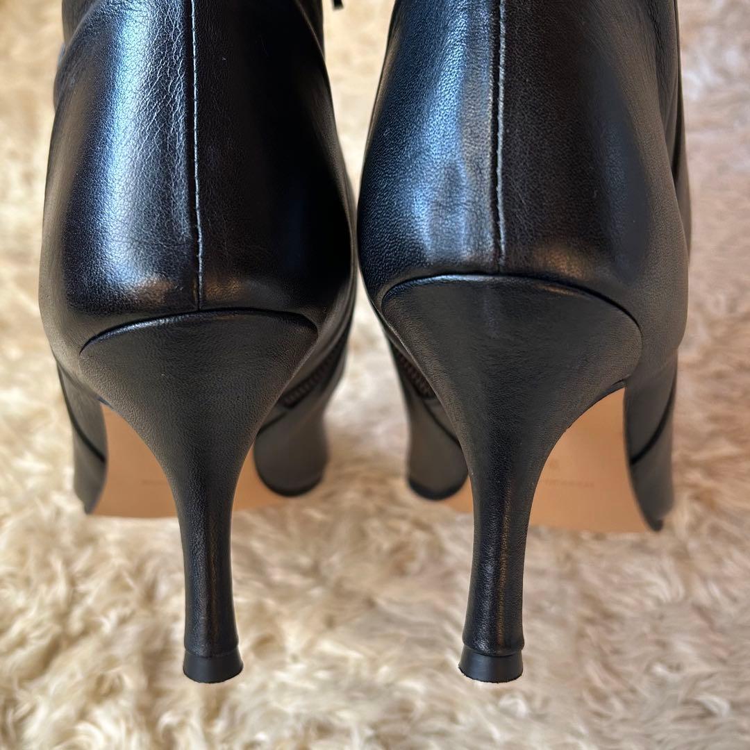 未使用Whim Gazette Hoaw. ニーハイブーツ　ブラック 24cm