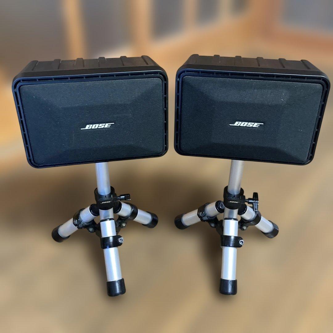 BOSE 101 MM 2台セットスタンド付き！美品！
